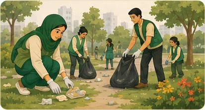 صفائی مہم میں حصہ لیں