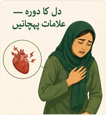 دل کا دورہ — علامات پہچانیں